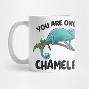 You Are One In A Chameleon Lizard owner Gift Mug